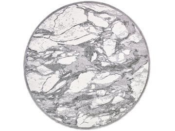 GABRIELLE 694E/Q13 - Round rug in viscose and polypropylene by SITAP Carpet Couture Italia - view 2